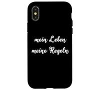 Carcasa para iPhone X/XS mi Vida - mis Reglas