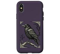 Carcasa para iPhone X/XS Midnight Watch The Ravens Perch