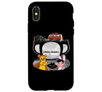 Carcasa para iPhone X/XS Mika Cat con Bunny Girl & Worry Bear On An Adventure