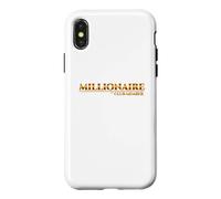 Carcasa para iPhone X/XS Millionaire Club Miembro Dinero Emprendedor ambicioso