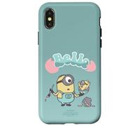 Carcasa para iPhone X/XS Minions Easter Bello Surprise