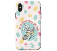 Carcasa para iPhone X/XS Minions Easter Taking My Prize