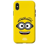 Carcasa para iPhone X/XS Minions Henry Big Face Costume Graphic
