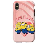 Carcasa para iPhone X/XS Minions Hug It out