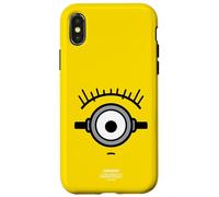 Carcasa para iPhone X/XS Minions Jerry Big Face Costume Graphic