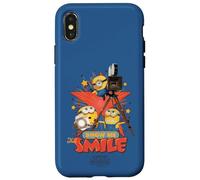 Carcasa para iPhone X/XS Minions & Monsters Hollywood Smile