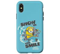 Carcasa para iPhone X/XS Minions & Monsters James Show Me That Smile