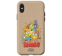 Carcasa para iPhone X/XS Minions & Monsters Show Me That Smile