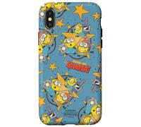 Carcasa para iPhone X/XS Minions & Monsters Smile All Over Print