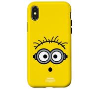 Carcasa para iPhone X/XS Minions Tom Big Face Costume Graphic