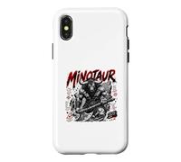 Carcasa para iPhone X/XS Minotauro Laberinto de Sangre Monstruo Griego Antiguo