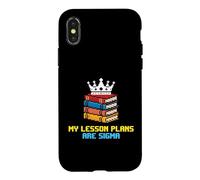 Carcasa para iPhone X/XS Mis Planes de lecciones Son Maestra de Escuela Sigma