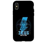 Carcasa para iPhone X/XS Mitología Griega o Zeus Rey de Dioses o Dios Griego Antiguo