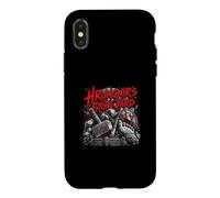 Carcasa para iPhone X/XS Mitología nórdica vikinga del Patio de Piedra de Hrungnir