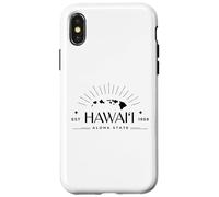 Carcasa para iPhone X/XS Modern Hawaii EST. 1959 Aloha State - Islas Hawaianas