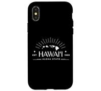 Carcasa para iPhone X/XS Modern Hawaii EST. 1959 Aloha State - Islas Hawaianas