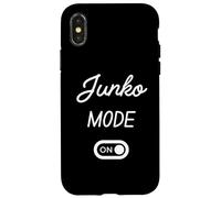 Carcasa para iPhone X/XS Modo Junko Activado Nombre Gracioso