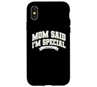 Carcasa para iPhone X/XS Mom'S Favorite Funny Mother's Day, Mom Said I'm Special