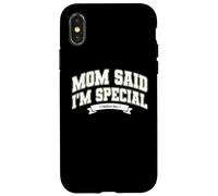 Carcasa para iPhone X/XS Mom'S Favorite Funny Mother's Day, Mom Said I'm Special
