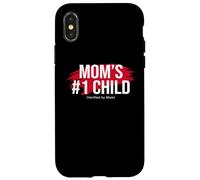 Carcasa para iPhone X/XS Mom'S Favorite Funny Mother's Day, Mom'S #1 Child