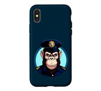 Carcasa para iPhone X/XS Mono de policía