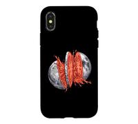Carcasa para iPhone X/XS Moon Tomate Slice Fresh Juice Splash - Arte Espacial Surrealista