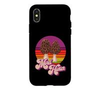 Carcasa para iPhone X/XS Morel Hunter - Caza Divertida de Hongos