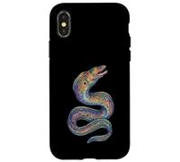 Carcasa para iPhone X/XS Morena Abstracto Océano Arte Vida Marina Colorido