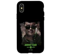Carcasa para iPhone X/XS Mortal Kombat 2 Johnny Cage Portrait