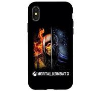 Carcasa para iPhone X/XS Mortal Kombat X Fire and Ice