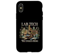 Carcasa para iPhone X/XS Moss El héroe Invisible Hongos Biología Histología Lab Tech