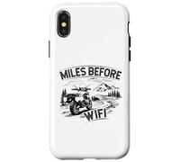 Carcasa para iPhone X/XS Motorista Miles Before Breakfast
