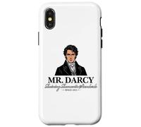 Carcasa para iPhone X/XS Mr. Darcy arruinando los estándares románticos Desde 1813 Divertido