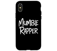 Carcasa para iPhone X/XS Mumble Rapper Mumble Rap Hip Hop Thanks to Meme MC Rappers
