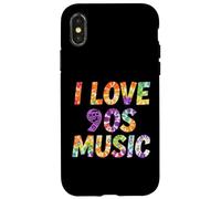 Carcasa para iPhone X/XS MÚSICA DE LOS 90 Amo LOS Noventa