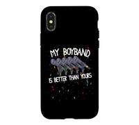 Carcasa para iPhone X/XS My Boyband Is Better Than Yours Funny Concierto