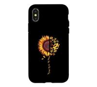 Carcasa para iPhone X/XS My Heart My Hero My Mechanic Funny Sunflower Lover Gift