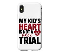 Carcasa para iPhone X/XS MY Kid's Heart IS Not A Free Trial