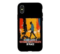 Carcasa para iPhone X/XS MY New Cardio IS Rocking The Stroller IN Place