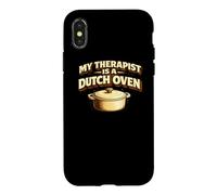 Carcasa para iPhone X/XS My Therapist Is A Dutch Oven Sourdough Bread Baking Baker