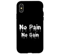 Carcasa para iPhone X/XS N Dolor, sin Ganancia para Todo el Luchador Fuerte en tu Vida.