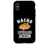 Carcasa para iPhone X/XS Nacho Promedio Jackson Cinco De Mayo Funny Gift Nachos