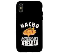 Carcasa para iPhone X/XS Nachos Promedio Jeremiah Cinco De Mayo Regalo Divertido Nachos