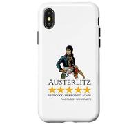 Carcasa para iPhone X/XS Napoleón Bonaparte - Austerlitz - Historia Francesa Meme France