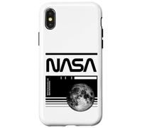Carcasa para iPhone X/XS NASA - Plan Lunar y código de Barras