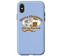 Carcasa para iPhone X/XS National Lampoon's Christmas Vacation SH!Tter Was Full