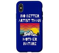 Carcasa para iPhone X/XS Naturaleza Amante Al Aire Libre Senderismo Senderismo Montañas Wander