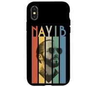 Carcasa para iPhone X/XS Nayib Bukele El Salvador Líder Estilo Retro Gráfico