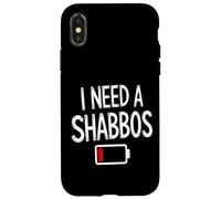 Carcasa para iPhone X/XS Necesito un Shabat