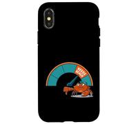 Carcasa para iPhone X/XS Needs Beach Grumpy Crab Meter Summer Vacation